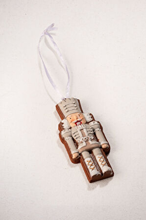 Gingerbread Nutcracker Ağaç Süsü