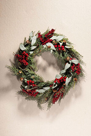 Çelenk Kokina / Kapı Süsü 50 Cm