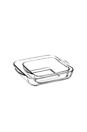 Borcam 2'li Kare Fırın Seti