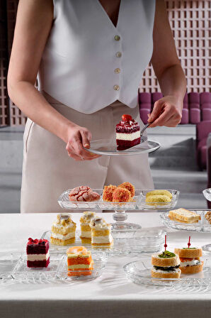 Elegant Bölünmüş Dikdörtgen Tabak