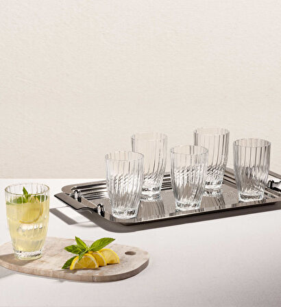 Bouquet Meşrubat Bardağı Seti 6'Iı 350 cc