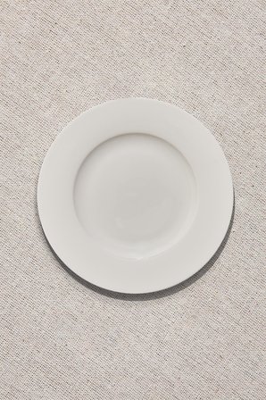 6'lı Blank No:2 Porselen Pasta Tabağı