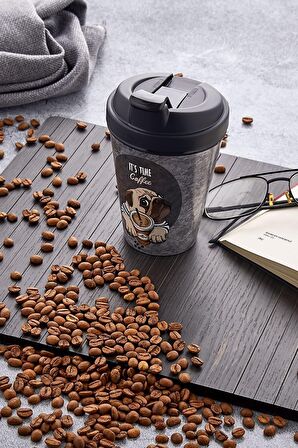 Motto 400 ML Kilitli Kupa Mug Bardak Plastik