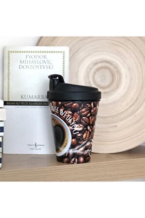 Motto 400 ML Kilitli Kupa Mug Bardak Plastik