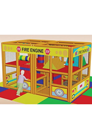 Softplay Otobüs Top Havuzu 300x200x200