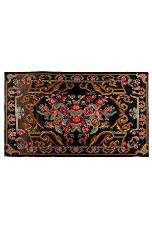 169x283 cm Türünün Tek Örneği Eski Duvar Askısı, Çiçekli Kilim, El Dokuma Moldova Kilimi, %100 Yün