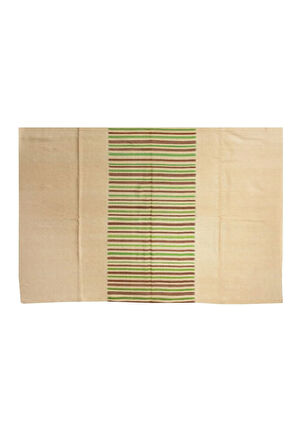 273x352 cm Çağdaş Ev Dekoru için Yünlü Çift Taraflı Kilim