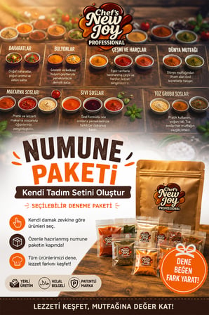Numune Paketi - Kendi Tadım Setini Oluştur - Seçilebilir Deneme Paketi