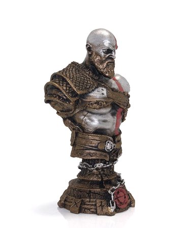 Evimdeyokyok Kratos Karakter Figürü Büst 18x11 Cm