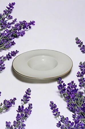 Intiale Arras Porselen Makarna Tabağı 27cm Altın Yaldız