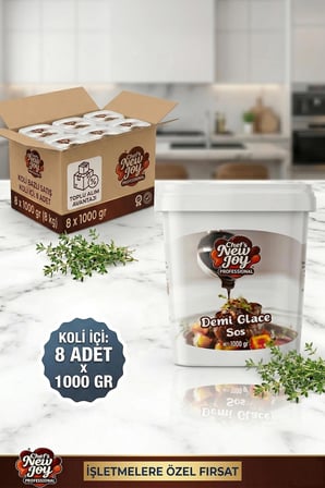 Demi Glace Sos 1000 G X 8 Adet - 1 Koli (Koli Bazlı Avantaj Paketi)