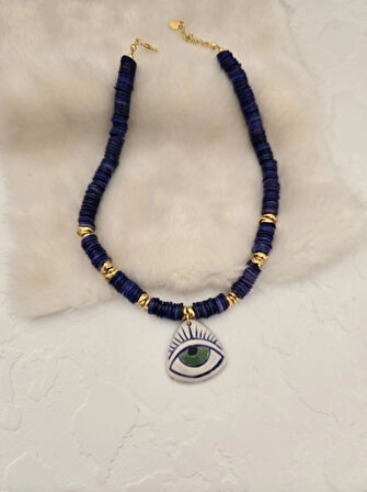 Eye Ceramic Necklace