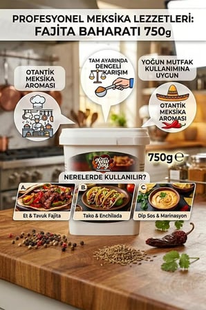 Fajita Baharatı 750 gr