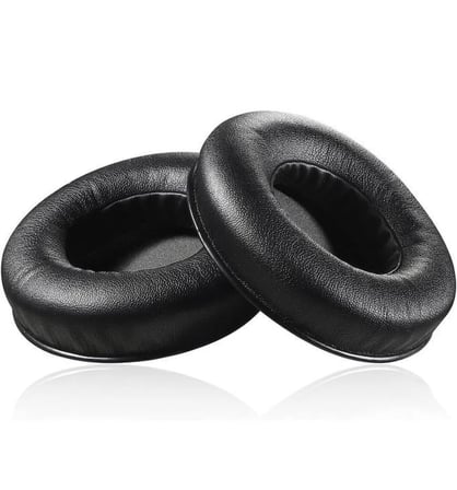 Ex 90MM 9cm Kulaklık Süngeri Kulaklık Yastığı Kulaklık Pedi Siyah