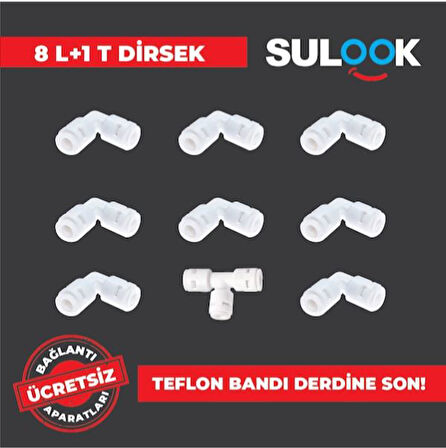 Mitsu Kapalı Kasa Su Arıtma Cihazına Uygun King Membranlı 5'li Filtre Takım Seti