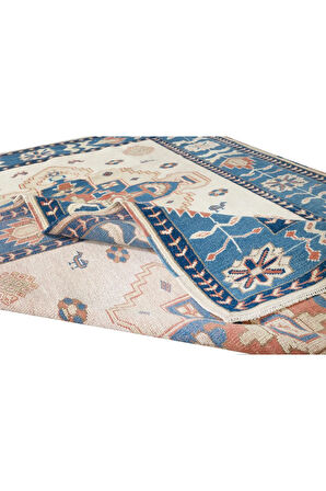 138x192 cm Yeni El Yapımı Uşak Halısı, Modern Oturma Odası Halısı, %100 Yün