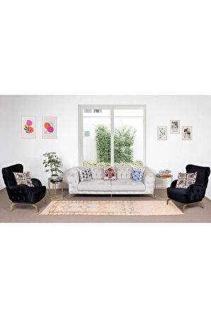 88x346 cm Koridor Dekoru için Eski El Düğümlü Anadolu Uşak Yolluk Halısı, El Yapımı Hol Halısı