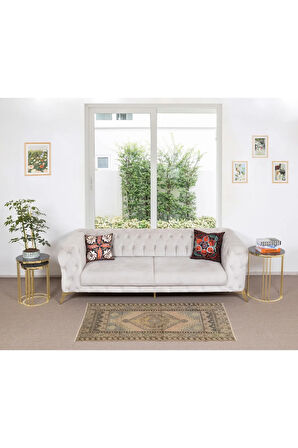 100x170 cm 20. Yüzyıldan Eski Halı Geleneksel El Yapımı Halı, %100 Yün