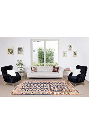 200x290 Cm 2000'lerdan Eşsiz Halı, El Düğümlü Geleneksel Halı, Çiçekli Oturma Odası Halısı