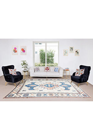 232x332 cm Modern Alan Halısı, El Dokuma Halı, %100 Yün, Çağdaş Halı