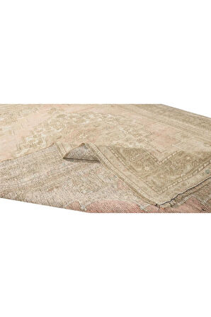 170x305 cm Eski El Yapımı Oryantal Halı, Otantik Anadolu Köy Halısı, Oturma Odası Halısı