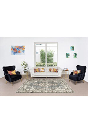 160x247 cm El Düğümlü Türk Uşak Halısı, Eski Yün Halı, El Yapımı Halı