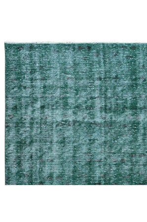 183x278 cm Modern El Yapımı Halı, Yeşil Çocuk Odası Halı, Yeşil Ev Dekoru