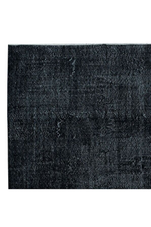 180x293 cm Çağdaş El Yapımı Gri ve Siyah Türk Halısı, 100% El Yapımı Alan Halısı