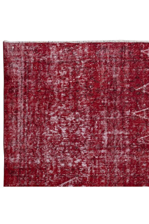 183x277 cm, Kırmızı El Dokuması Halı, Mutfak ve Yemek Odası için Modern Halı