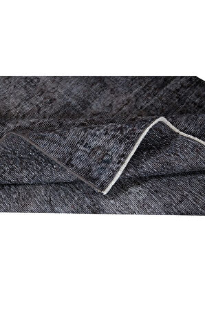 145x219 cm Modern Ev Dekoru Halı, Gri El Yapımı Halı, Geleneksel Yünlü Halı
