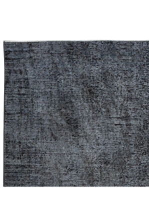 145x219 cm Modern Ev Dekoru Halı, Gri El Yapımı Halı, Geleneksel Yünlü Halı