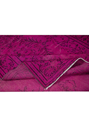 183x280 cm, El Yapımı Türk Halısı, Pembe El Dokuması Halı, Modern Yünlü Halı