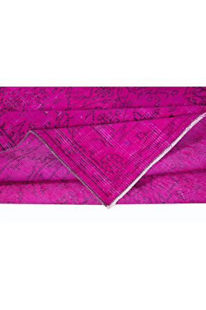 163x266 cm, Geleneksel El Dokuması Pembe Halı, Anadolu'dan Yünlü Halı, Modern Alan Halısı