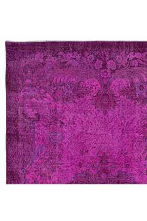 164x294 cm, Pembe Salon Halısı, El Dokuması Yünlü Türk Halısı, Pamuklu Alan Halısı