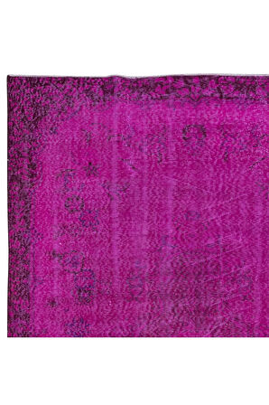175x279 cm, Geleneksel El Dokuması Pembe Halı, Anadolu'dan Yünlü Halı, Modern Alan Halısı