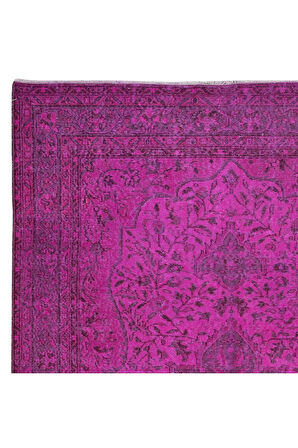 193x298 cm, Pembe El Dokuması Halı, Mutfak ve Yemek Odası için Modern Halı
