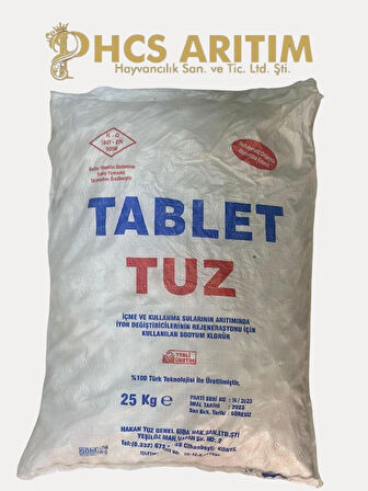 Tablet Tuz 25 Kg Paket