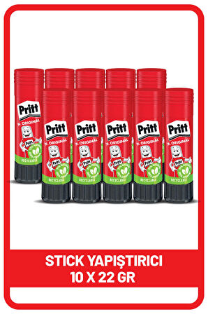 Stick Yapıştırıcı 22 gr 10 Adet