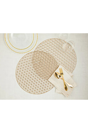 Loya Pvc 2'li Amerikan Servis 38 Cm Gold