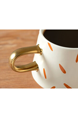 Apaz Stoneware Kupa 350 Ml Turuncu
