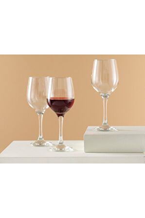 Palma Cam 3'lü Kadeh 480 ml Şeffaf