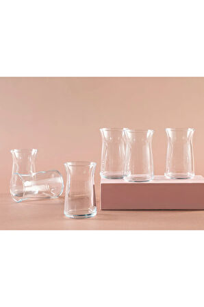 Isac Cam 6'lı Çay Bardağı 180 Ml