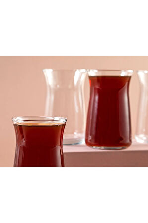 Isac Cam 6'lı Çay Bardağı 180 Ml
