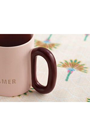 Dreammer New Bone China Kupa 350 Ml Pudra