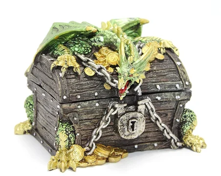 Evimdeyokyok Dragon Tasarımlı Kutu Polyester Çok Renkli 15.5 cm Genişlik 12.4 cm Yükseklik 11 cm