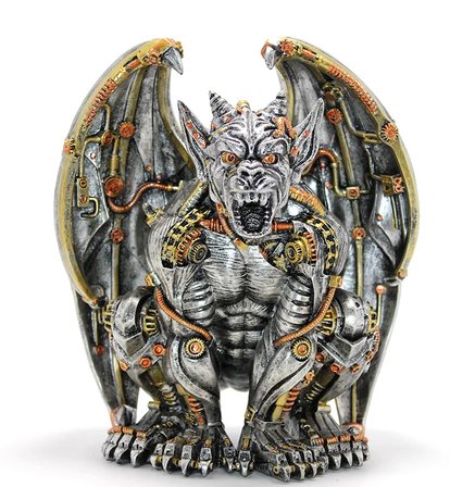 Evimdeyokyok Steampunk Canavar Karakter Figürü Polyester 22.5x18x25.5 cm