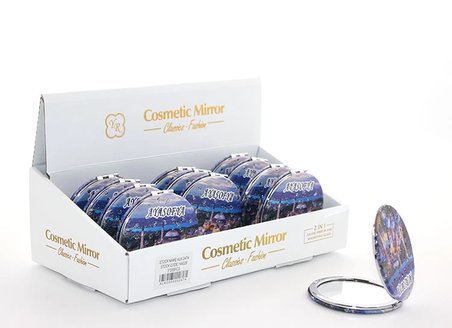 Evimdeyokyok Makyaj Aynası Yuvarlak Ayasofya Tasarım 7x7 Cm