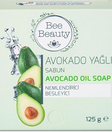 Bee Beauty Avokado Yağlı Katı Sabun 125 gr Banyo Sabunu