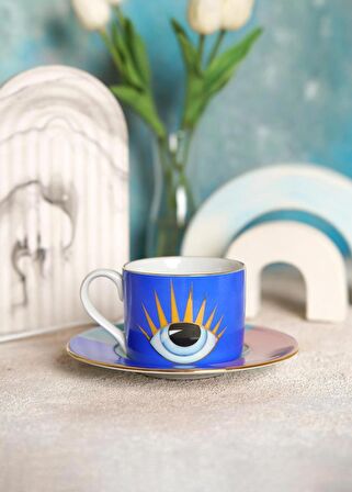 THE MİA EYE ÇAY FİNCANI 13*7 CM 