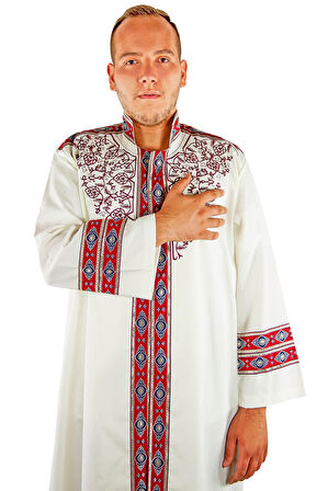 İmam Cübbesi - Namaz Cübbesi - Erkek Namaz Elbisesi - 15